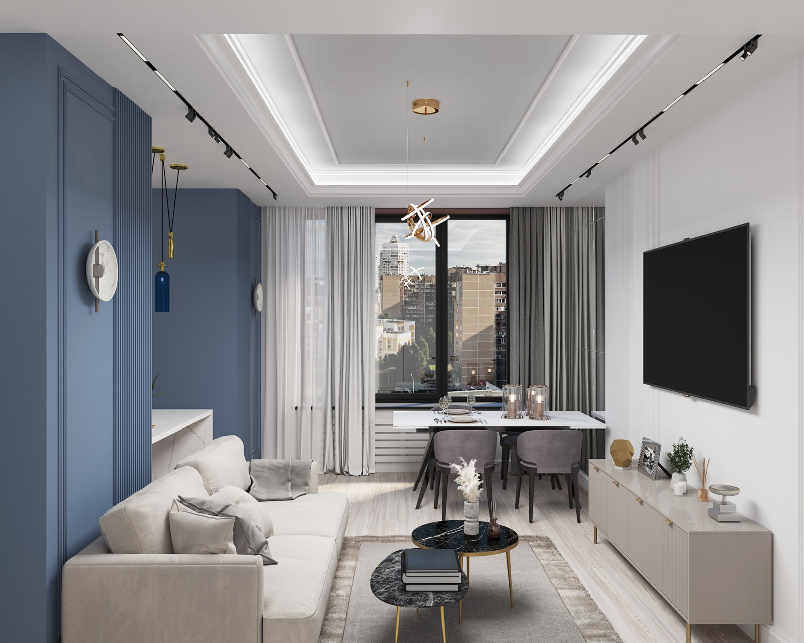 Квартира 165 м² в ЖК «Фили Сити»