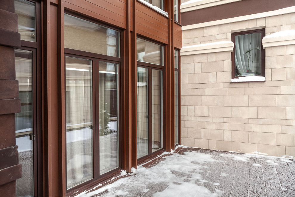 Обложка проекта: Дерево-алюминиевые окна