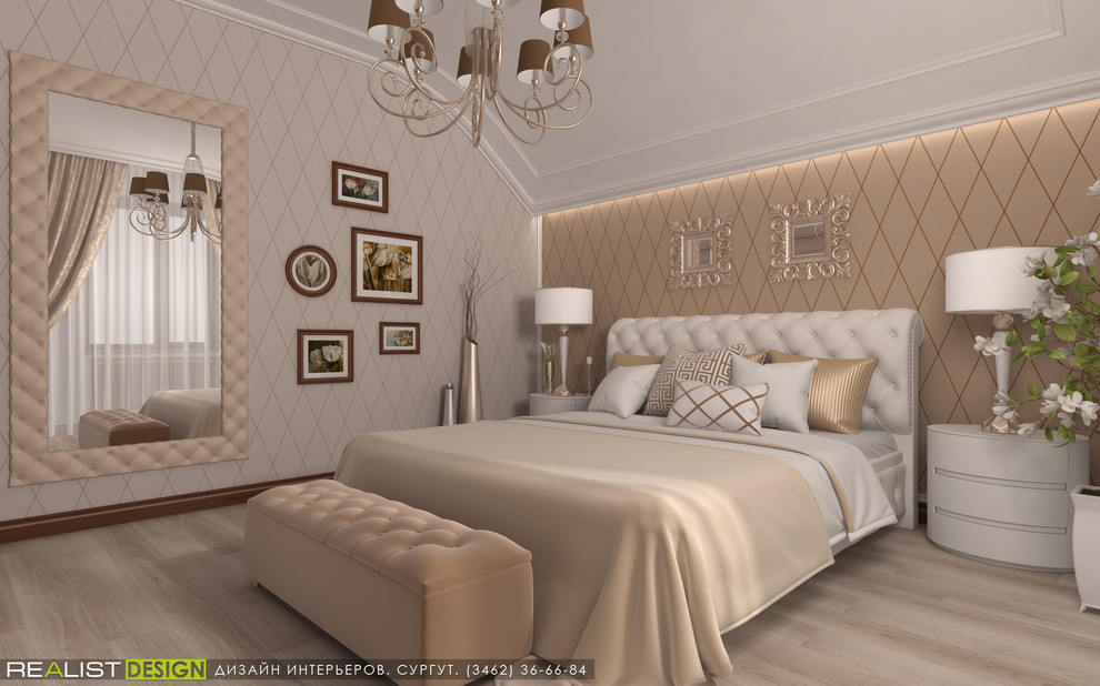 Спальня. Коттэдж по ул. Зелёная. Сургут. 2016