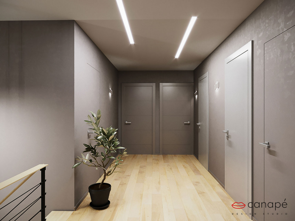 Двухуровневая корпаративная квартира