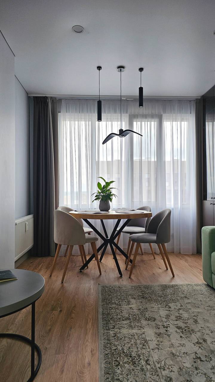 Обложка проекта: Квартира с цветными акцентами 68,5 кв.м