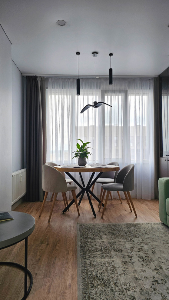 Обложка проекта: Квартира с цветными акцентами 68,5 кв.м