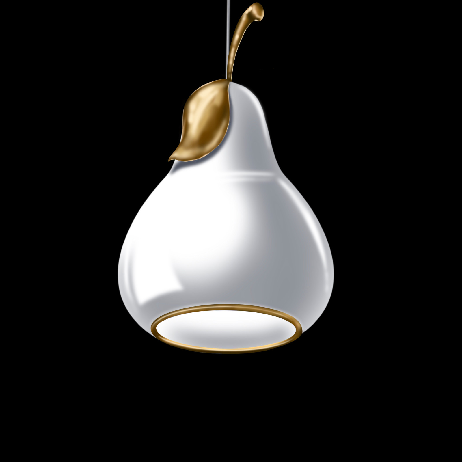 Концепция коллекции подвесных фарфоровых светильников