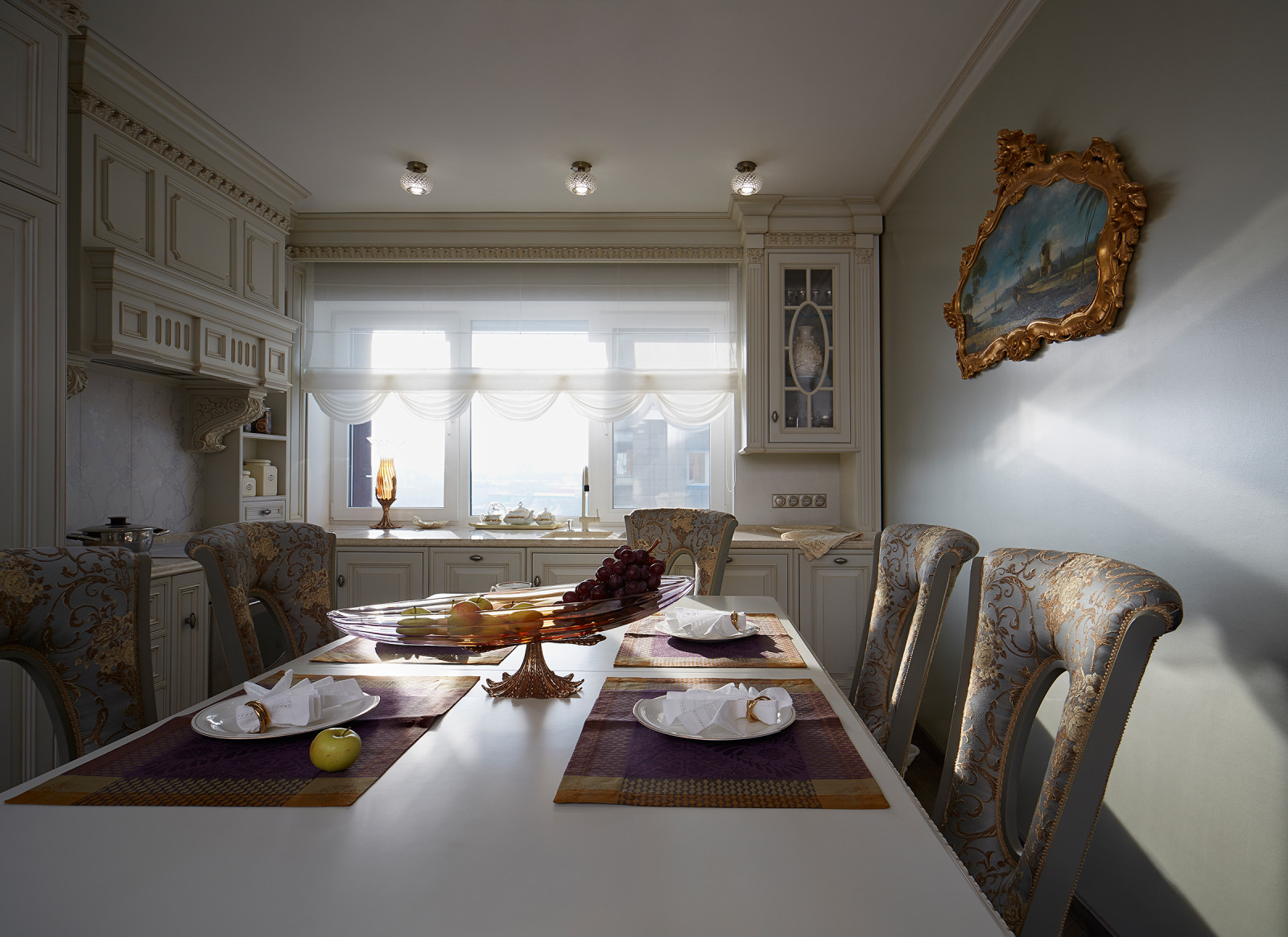 Квартира-шкатулка | The apartment is in the neoclassical style