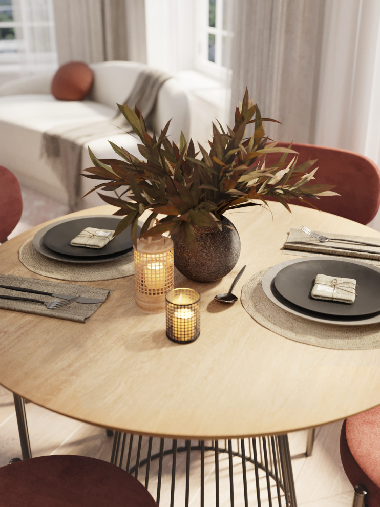 Квартира в стиле неоклассицизм