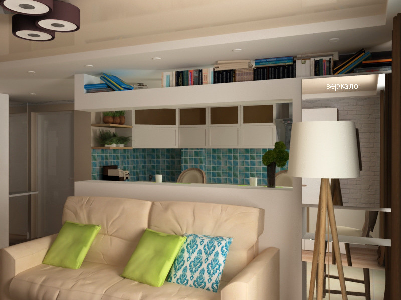 Обложка проекта: Гостиная на "ВДНХ"