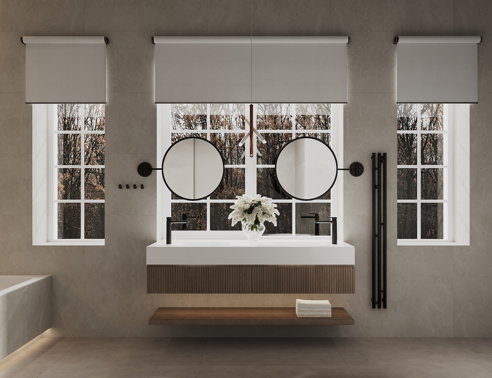 Проект интерьера для дома в коттеджном поселке "Ингардия"