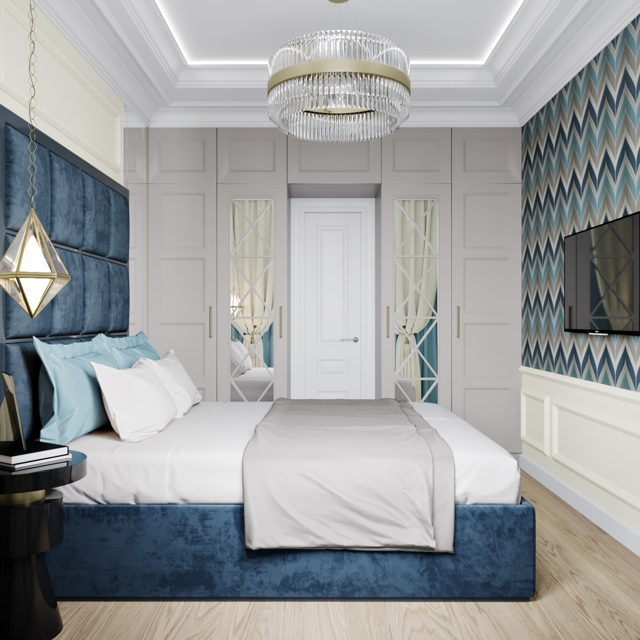 Дизайн-проект квартиры в ЖК Две столицы, 65 кв.м