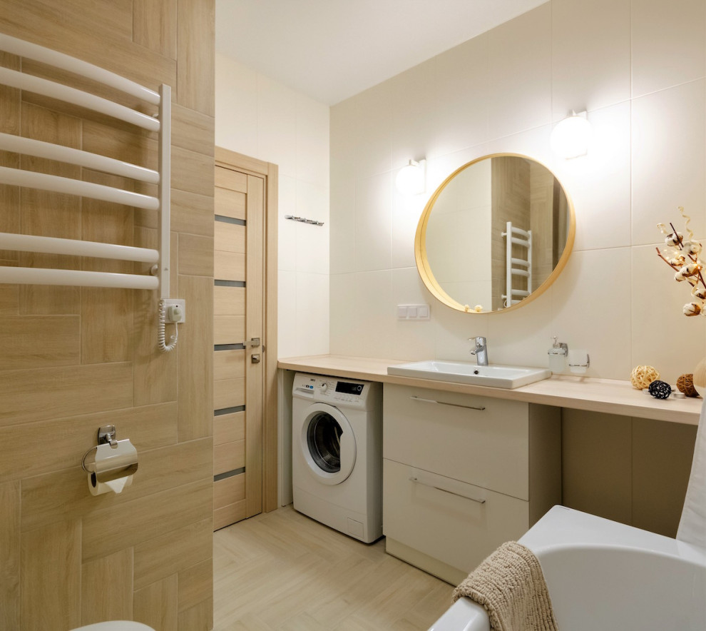 Легкий, расслабляющий интерьер в светлых тонах