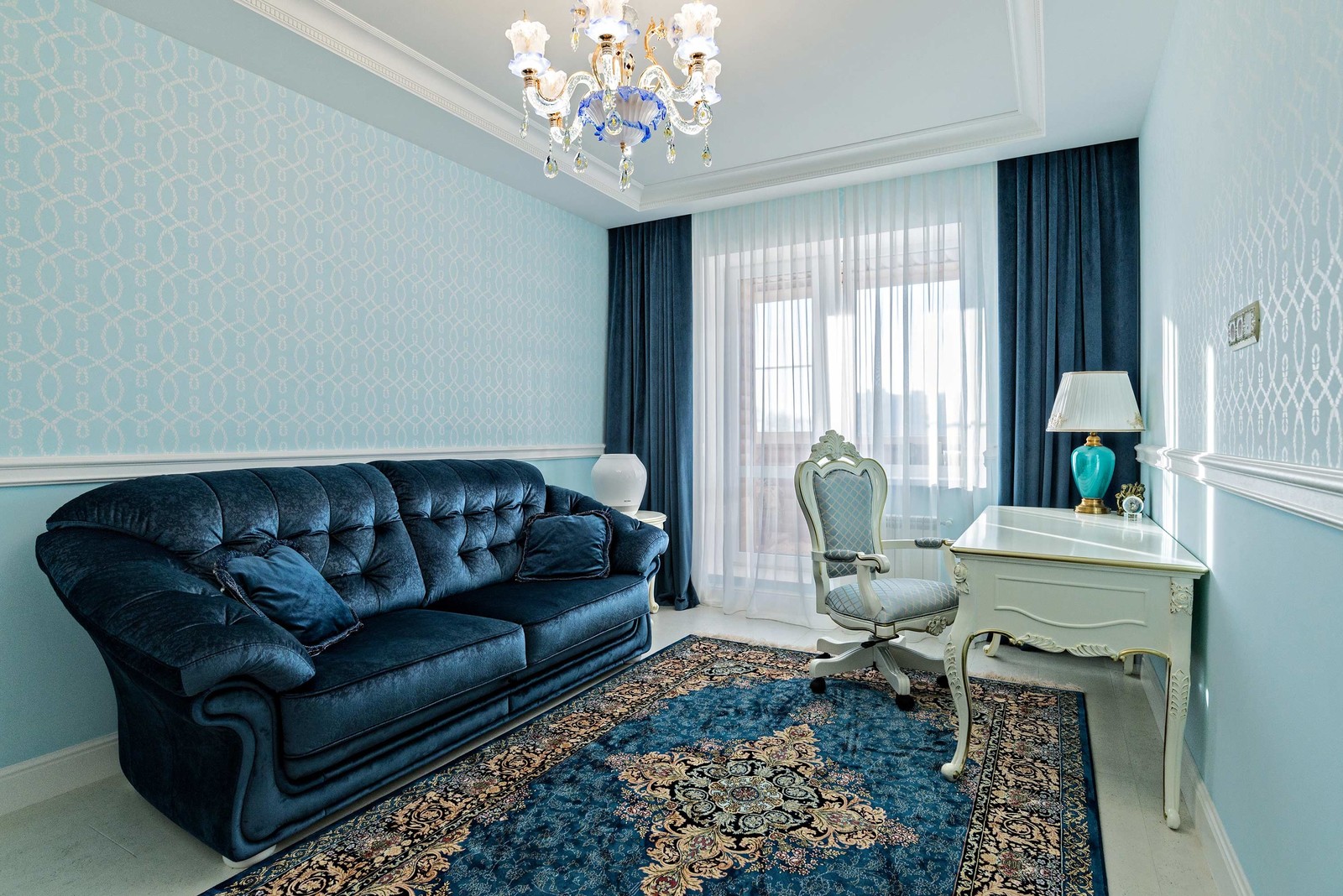 2-х уровневая квартира в классическом стиле