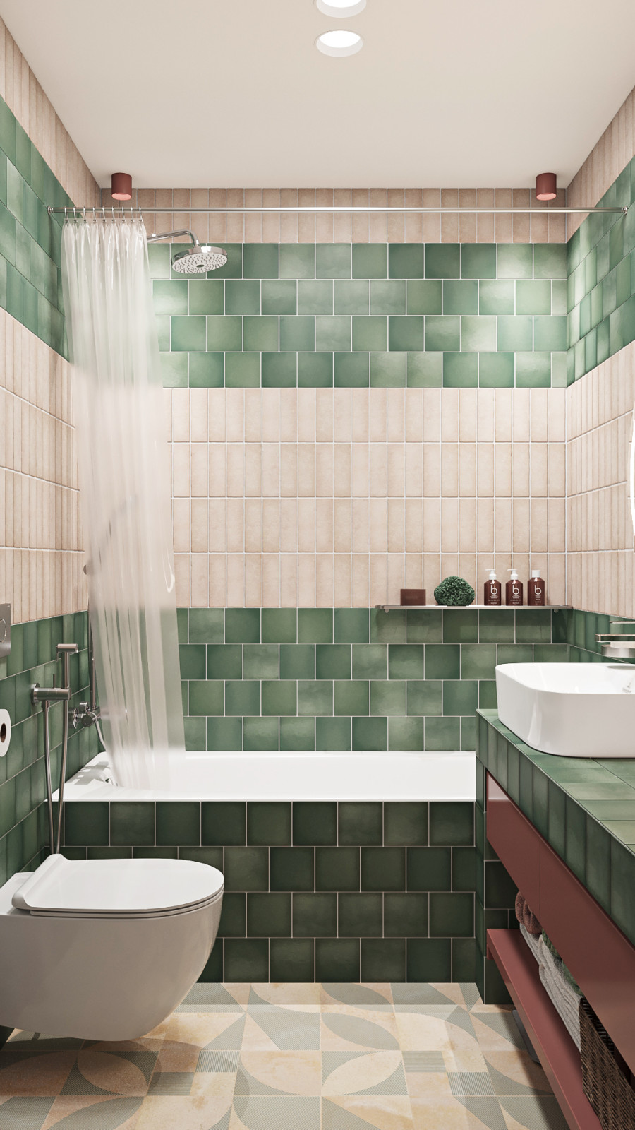 Палитра с акцентным цветом