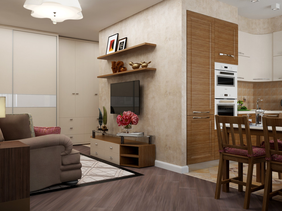 Дизайн-проект квартиры, около м.Павелецкая, 45 кв.м