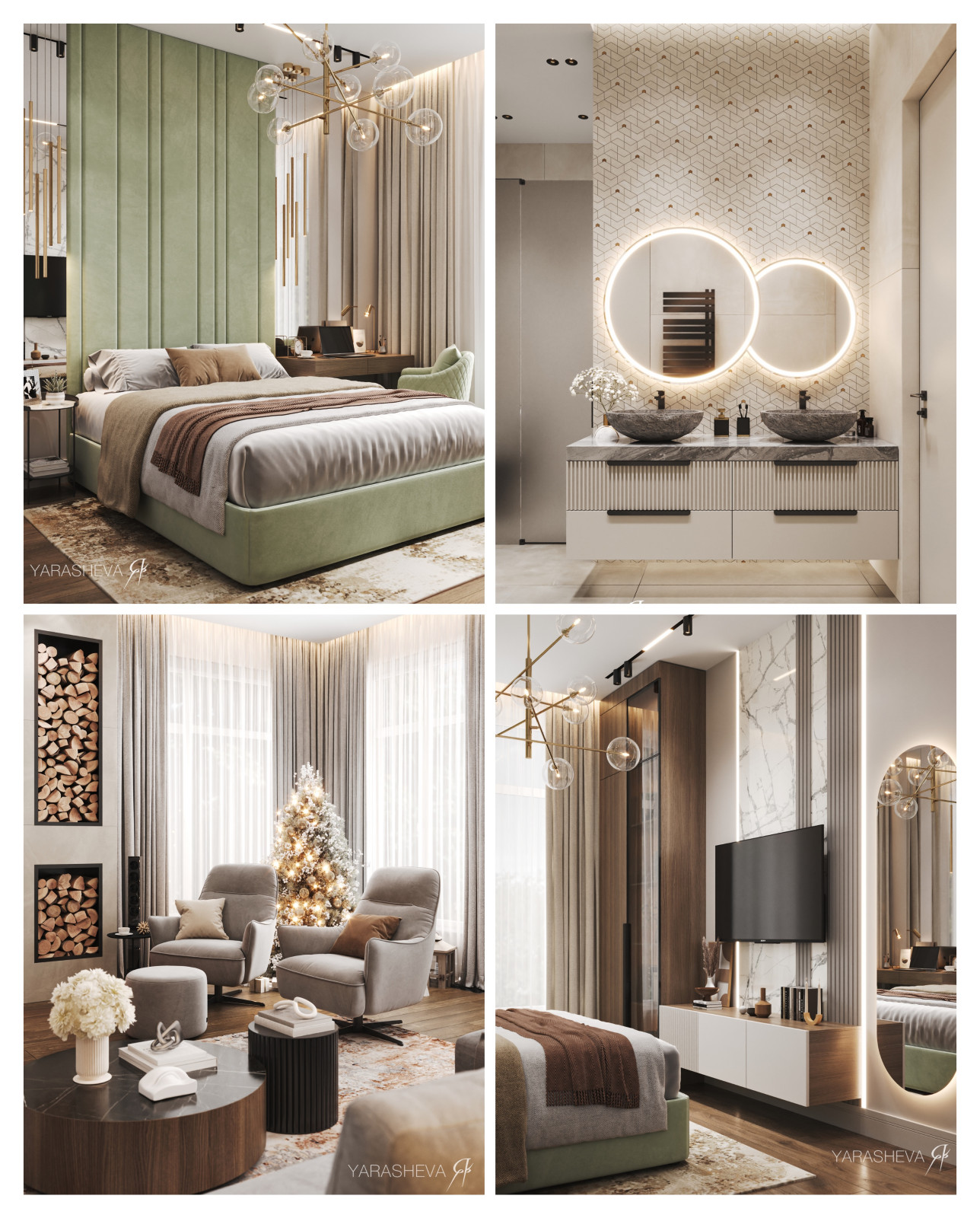 Дизайн - проект квартиры в ЖК Зорге 9