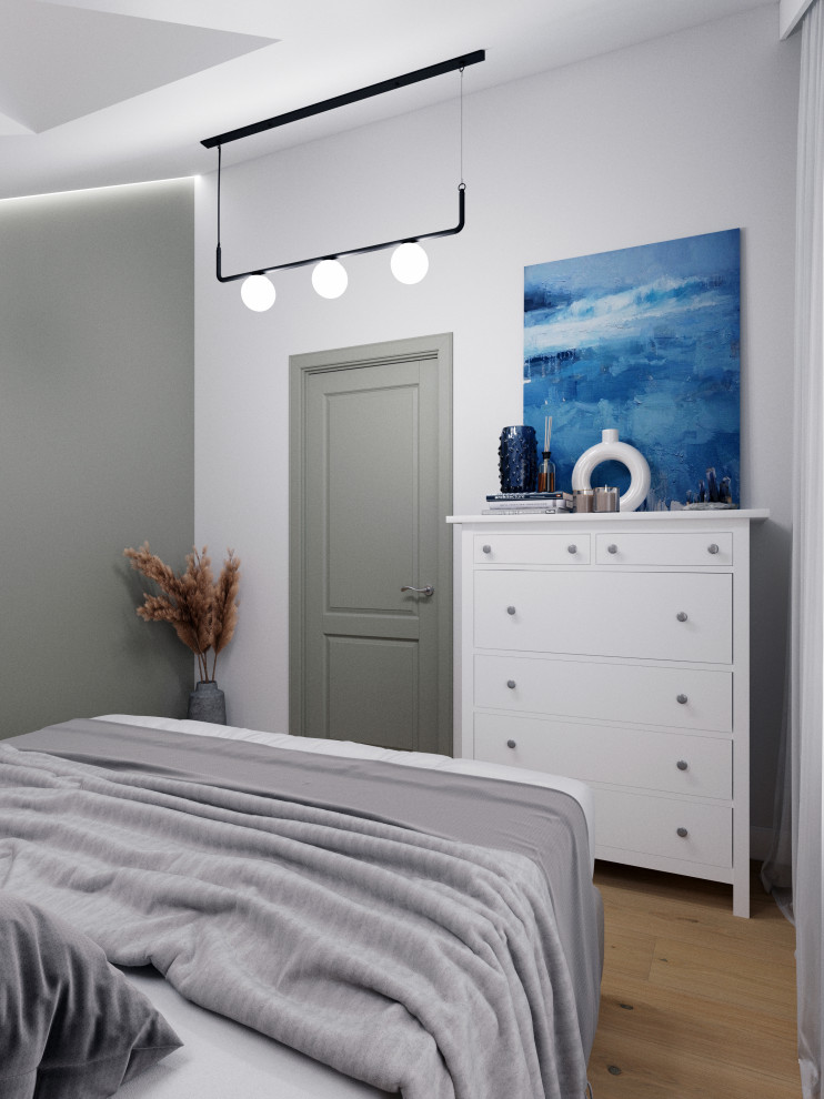 Дизайн проект каркасного дома в коттеджном поселке "Чайка", Московская область