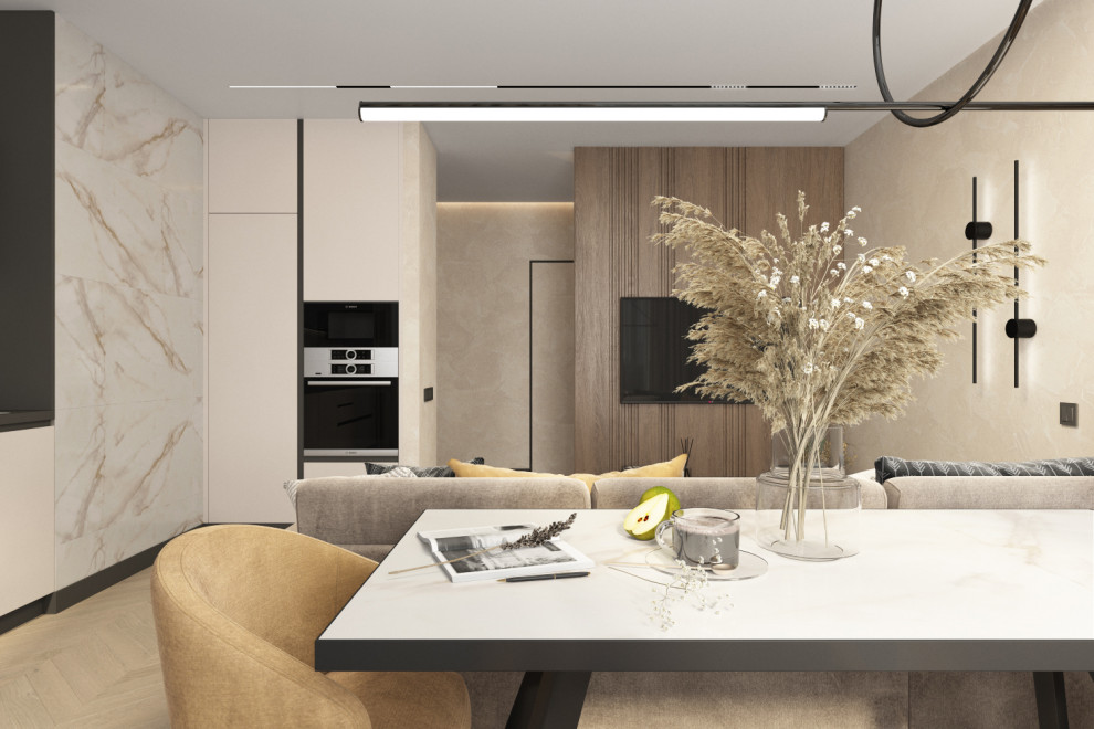 Проект 4-комнатной квартиры в Москве