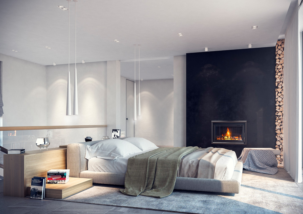 Спальня, частный интерьер