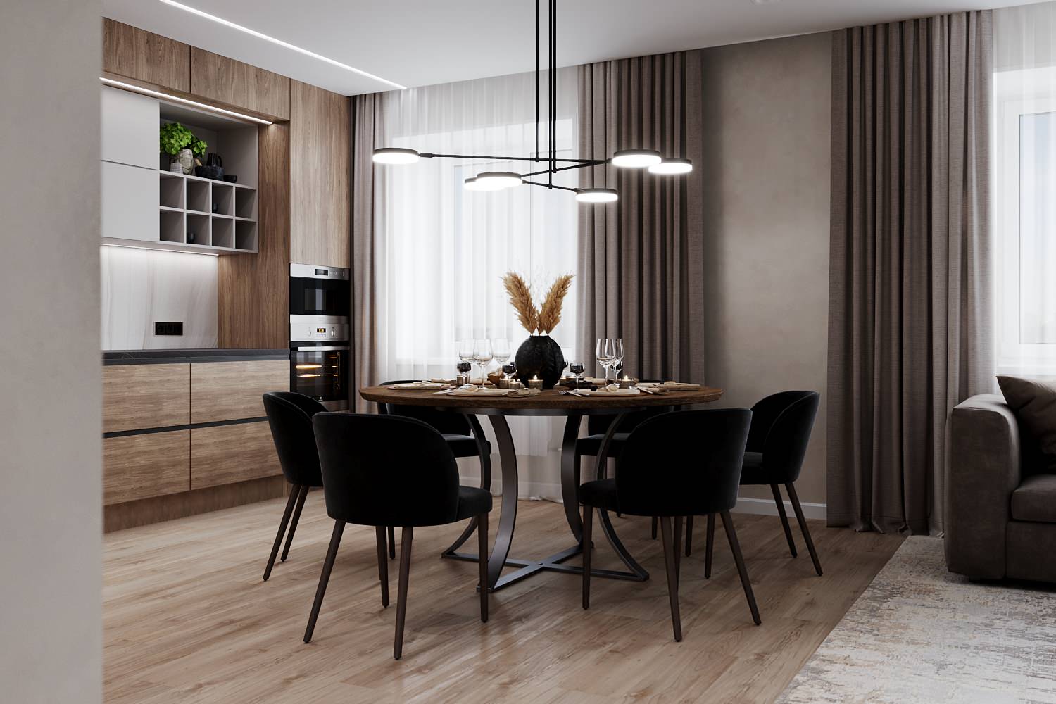 Contemporary для молодой семьи