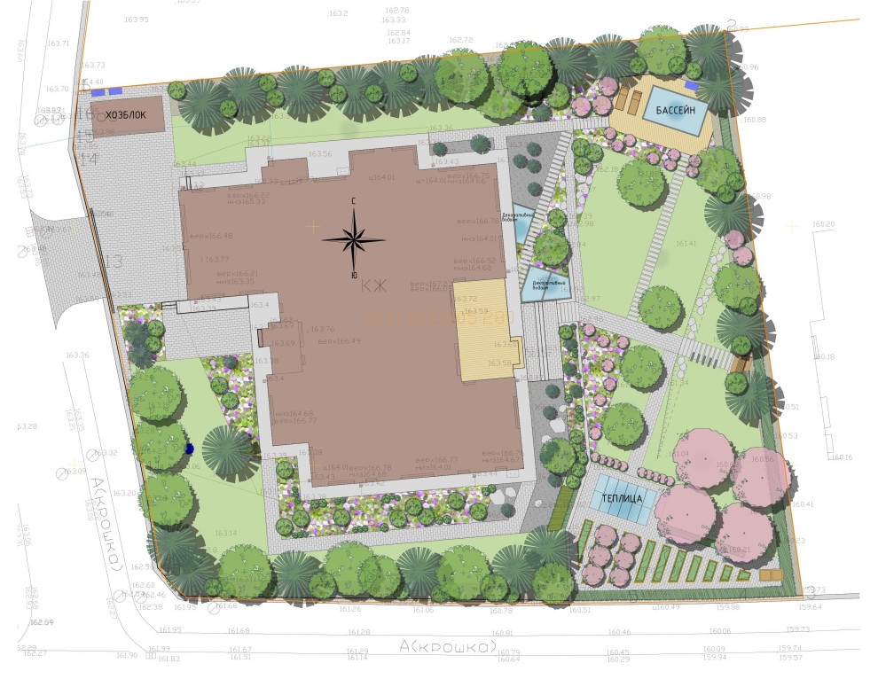 Обложка проекта: В стиле Райта