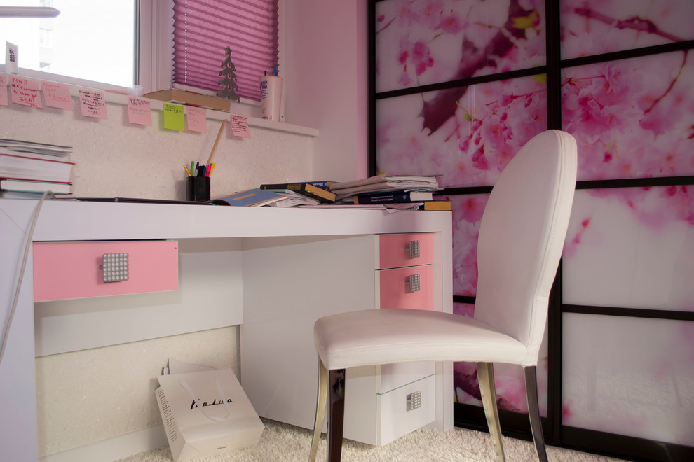 Контрастный дизайн интерьера квартиры