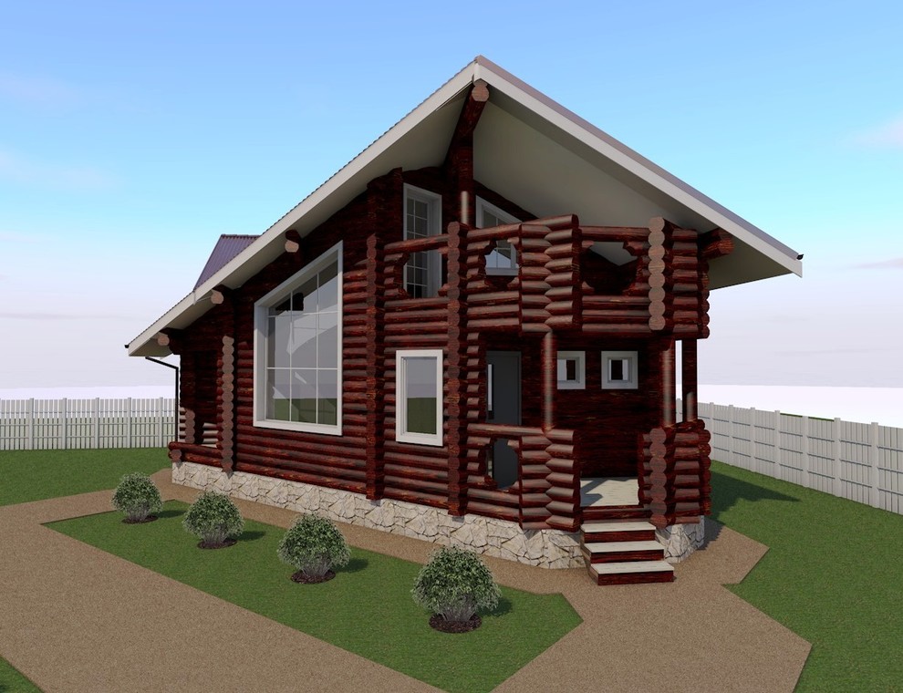 Обложка проекта: Баня из бревна г.Нижний Новгород