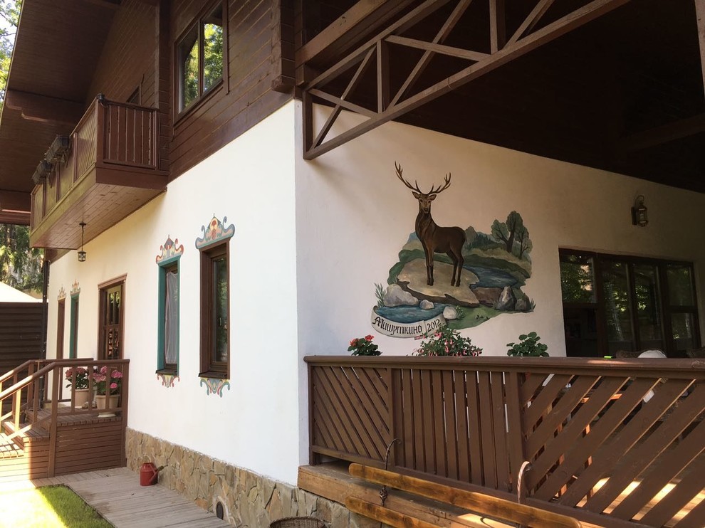 Дом в стиле Luftlmalerei