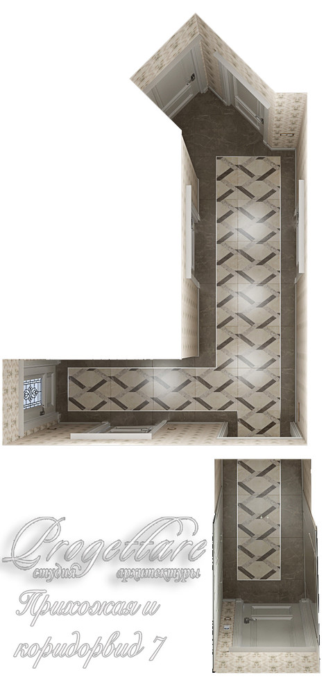 Дизайн квартиры 75 м.кв. в старом фонде Санкт-Петербурга