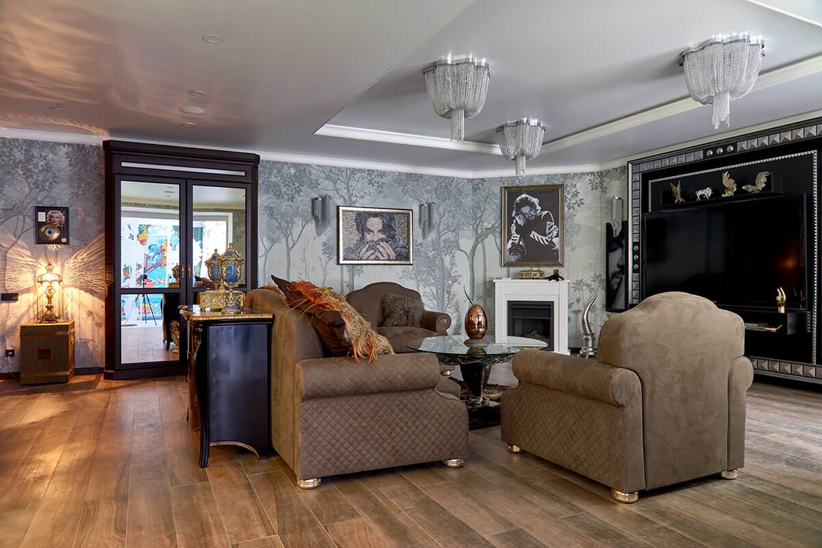 Обложка проекта: Биокамин Planika Lincoln у Филиппа Киркорова