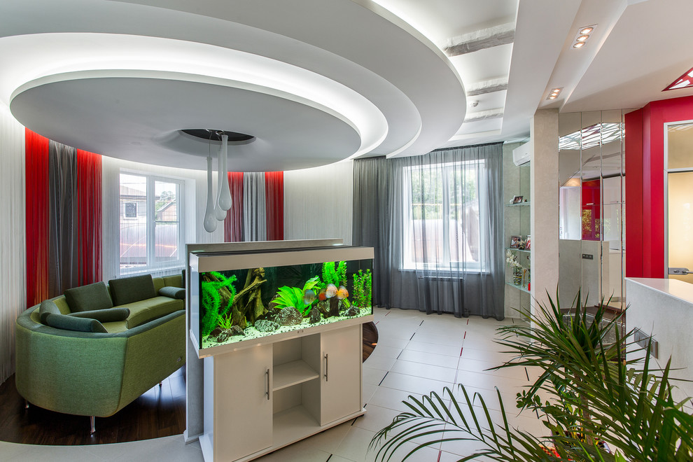 Интерьер коттеджа в эко-стиле