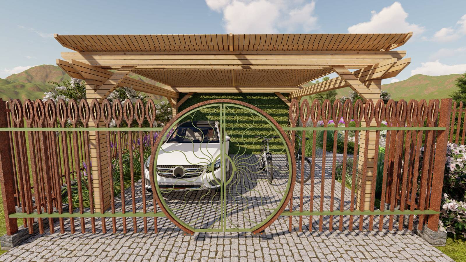 Каменистые устройства на участке 7 соток. "День/Ночь"