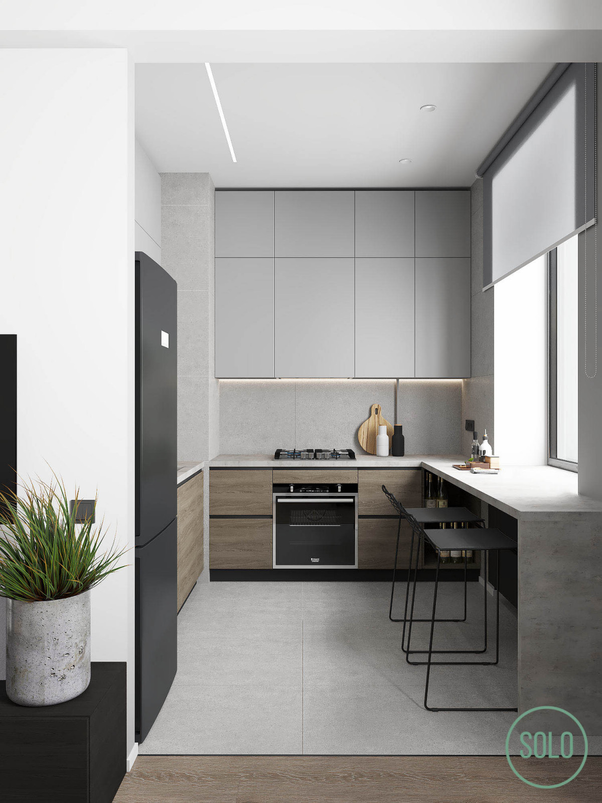 Серый минимализм