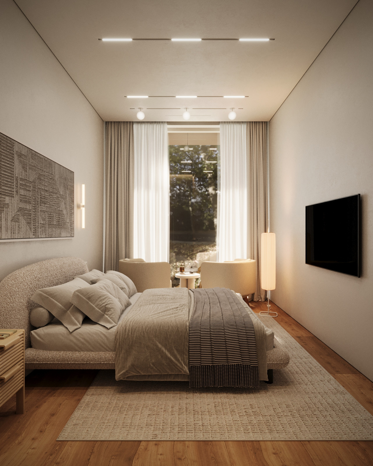 Дизайн интерьера загородного дома в Смоленской области площадью 478м2