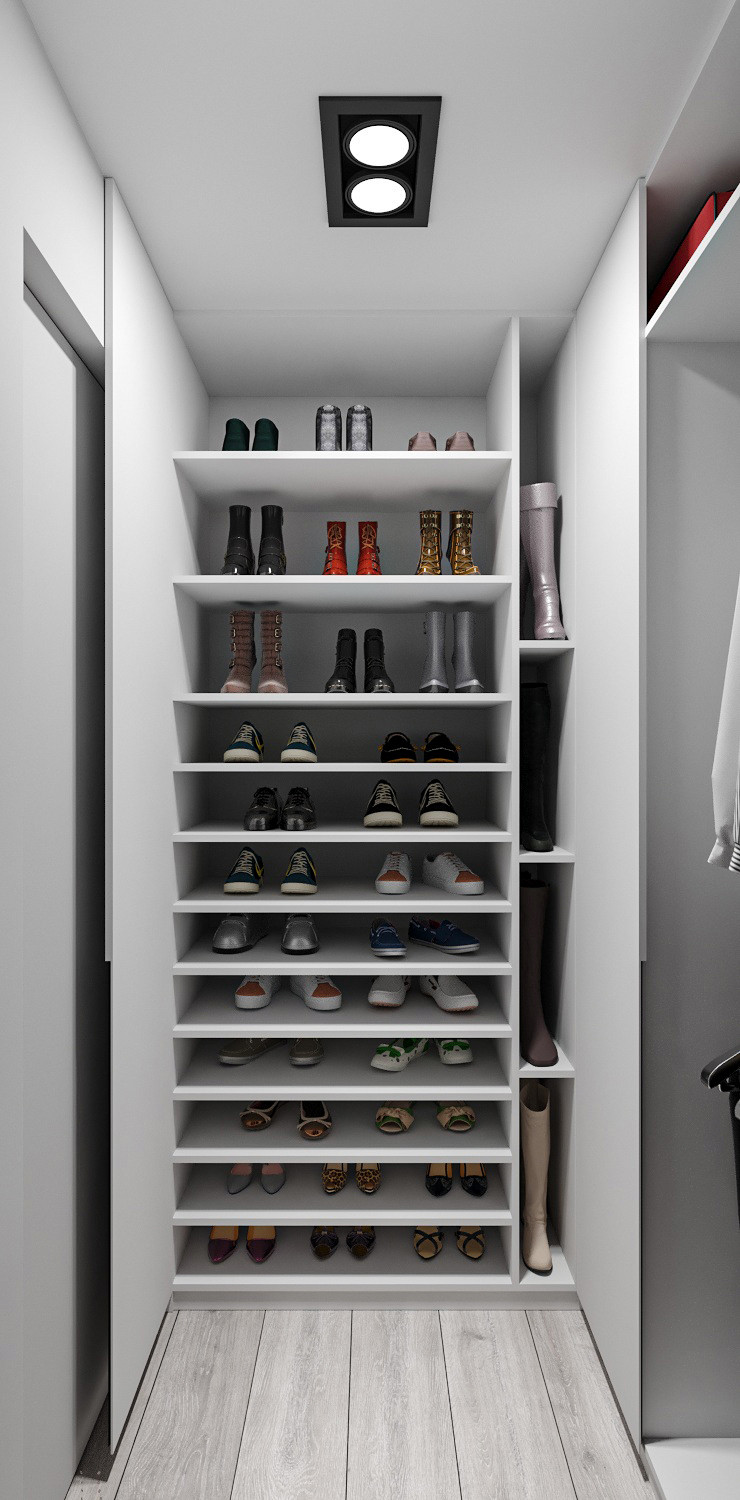 Минималистичная квартира с перетекающими гармоничными пространствами.