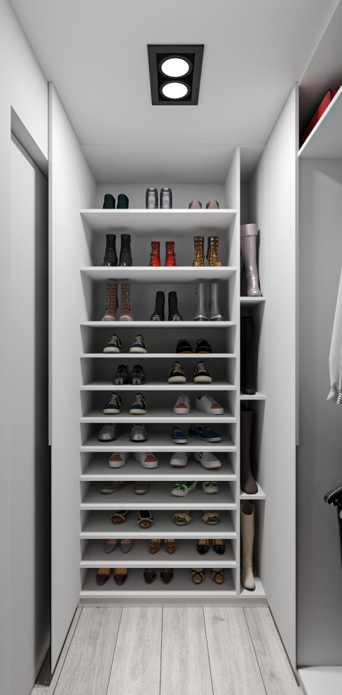 Минималистичная квартира с перетекающими гармоничными пространствами.