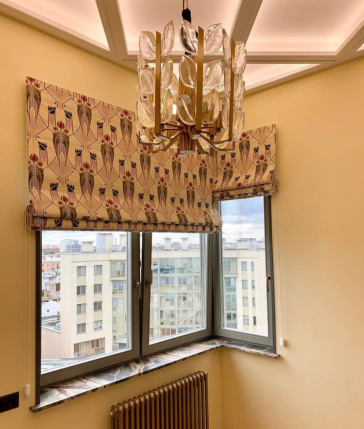 Изготовление римских штор