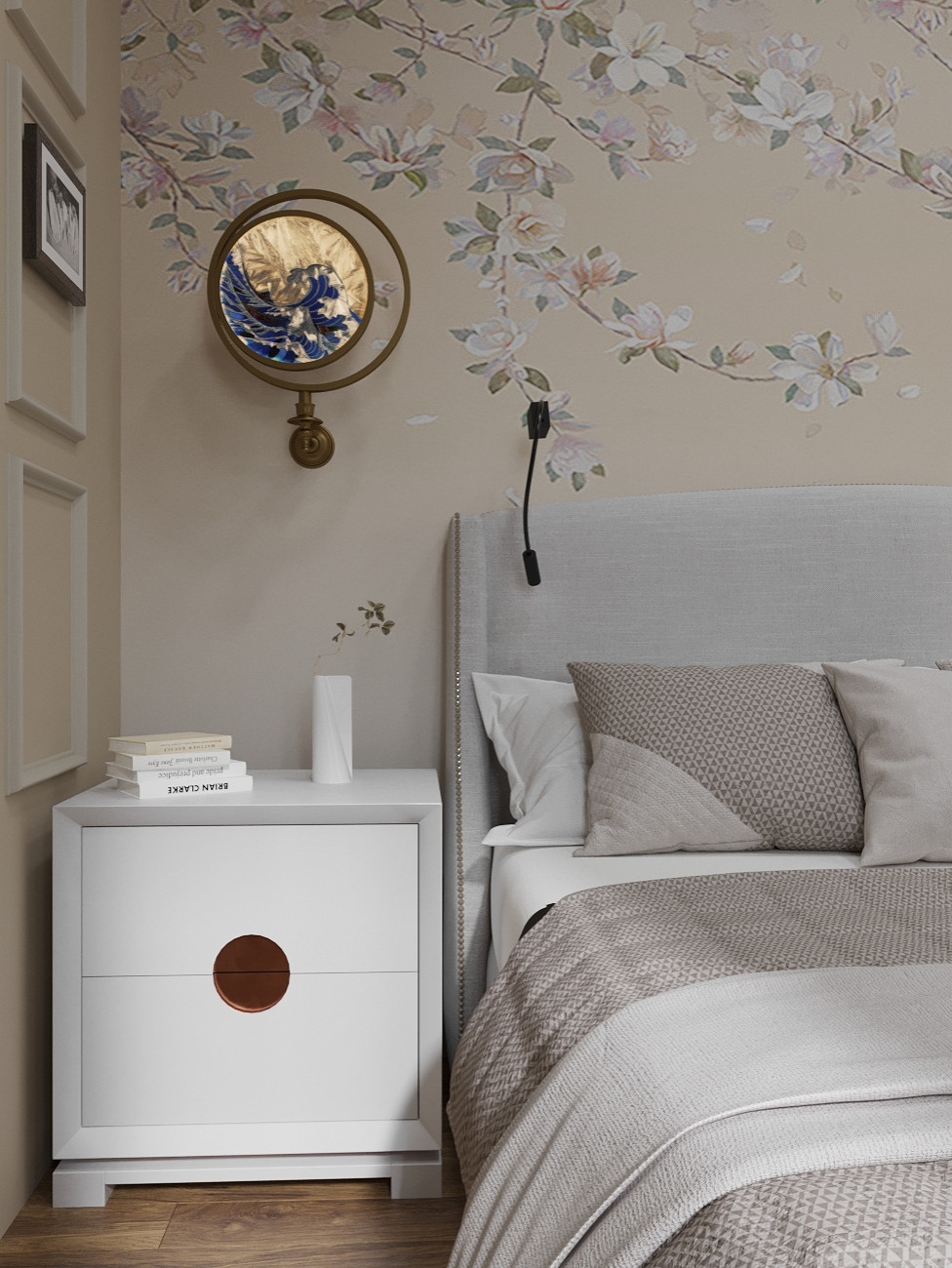 Спальня с мастерской