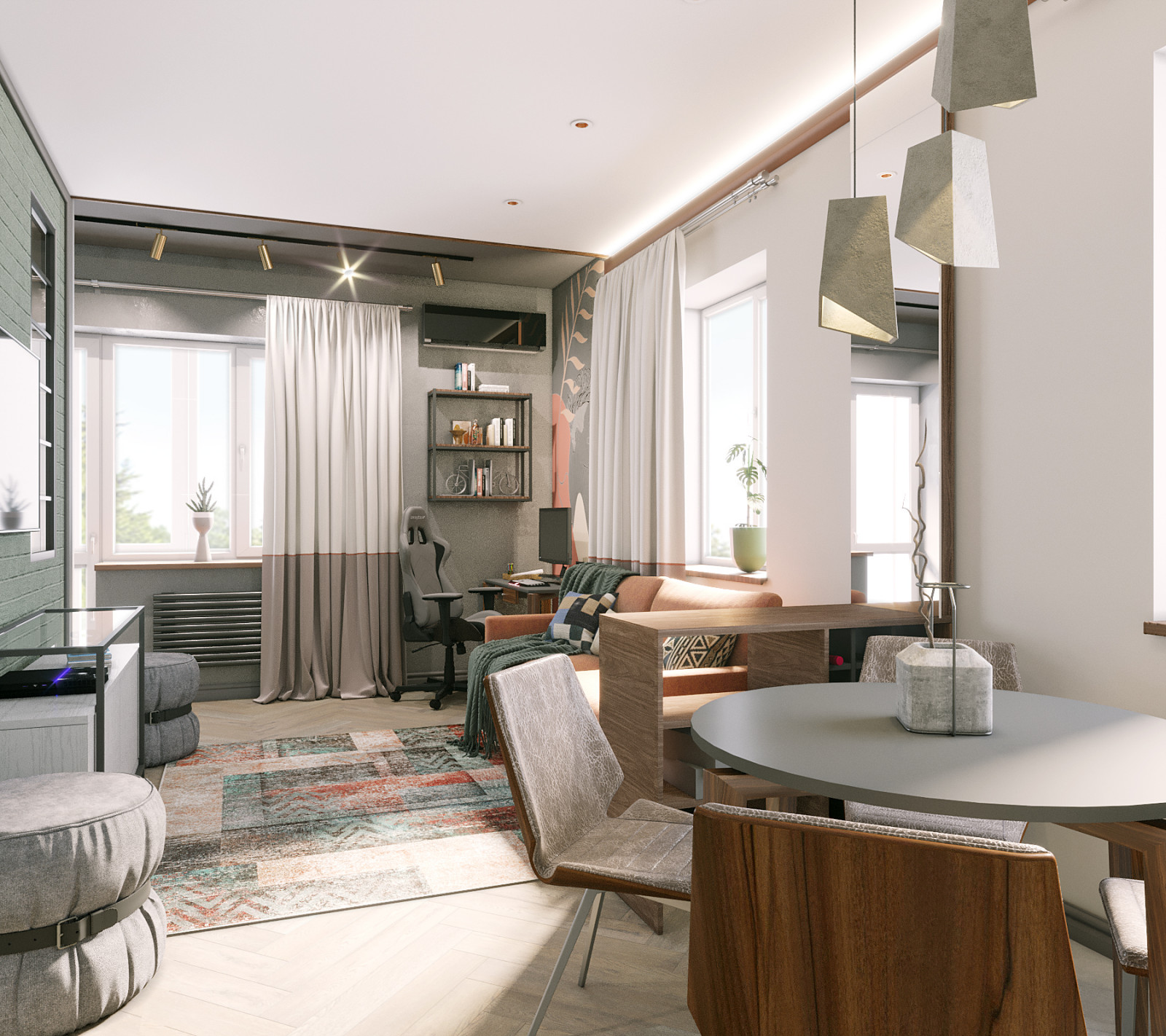 Лофт и велосипед