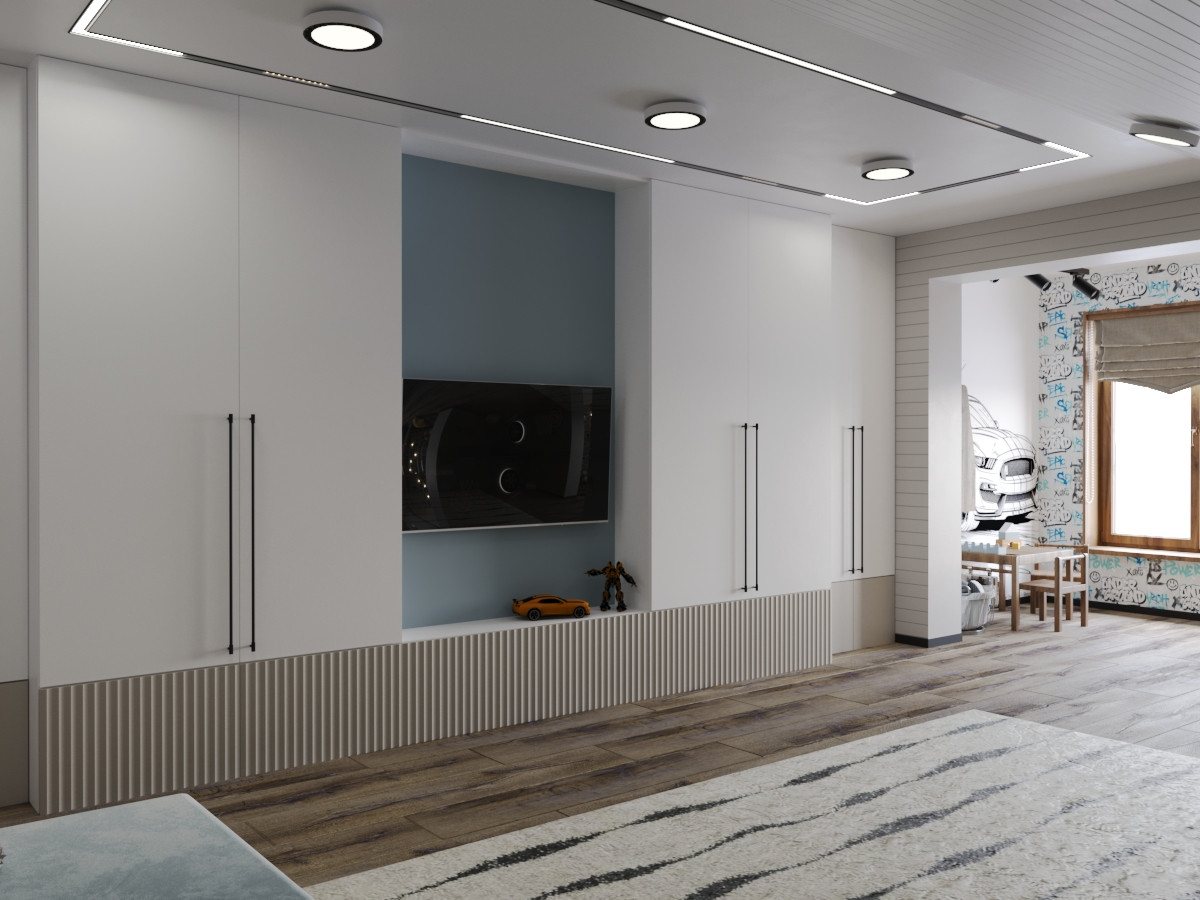 Детская комната для двух мальчиков