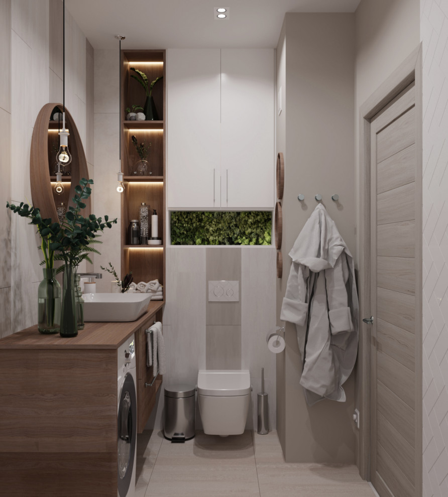 Обложка проекта: Дизайн ванной комнаты