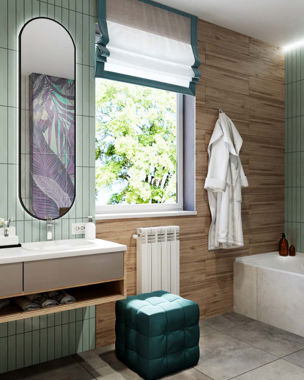 Интерьер дуплекса в КП Федоскино