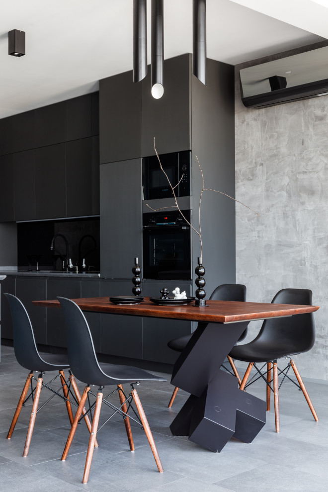 Квартира с бирюзовым акцентом