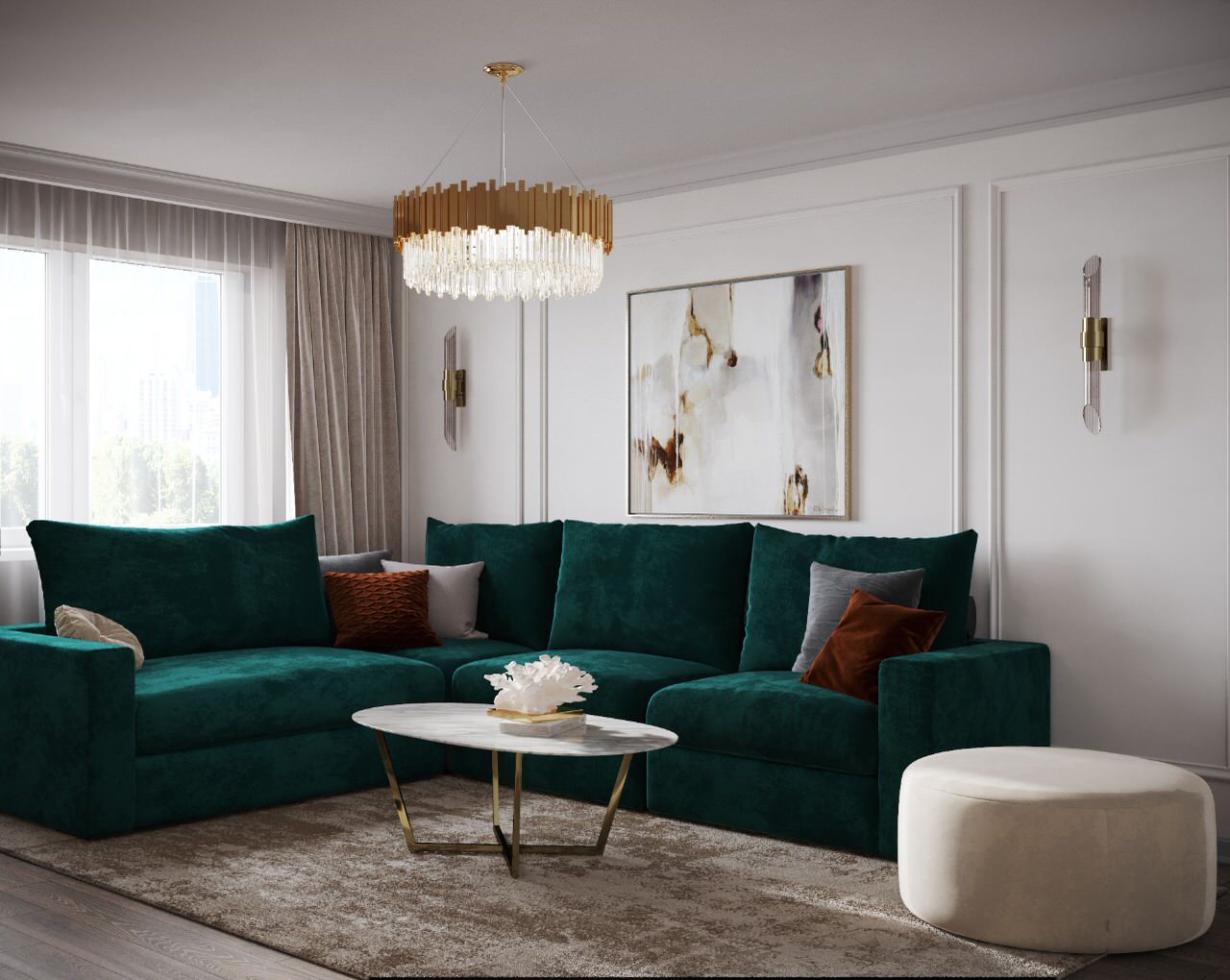 Квартира, современная классика