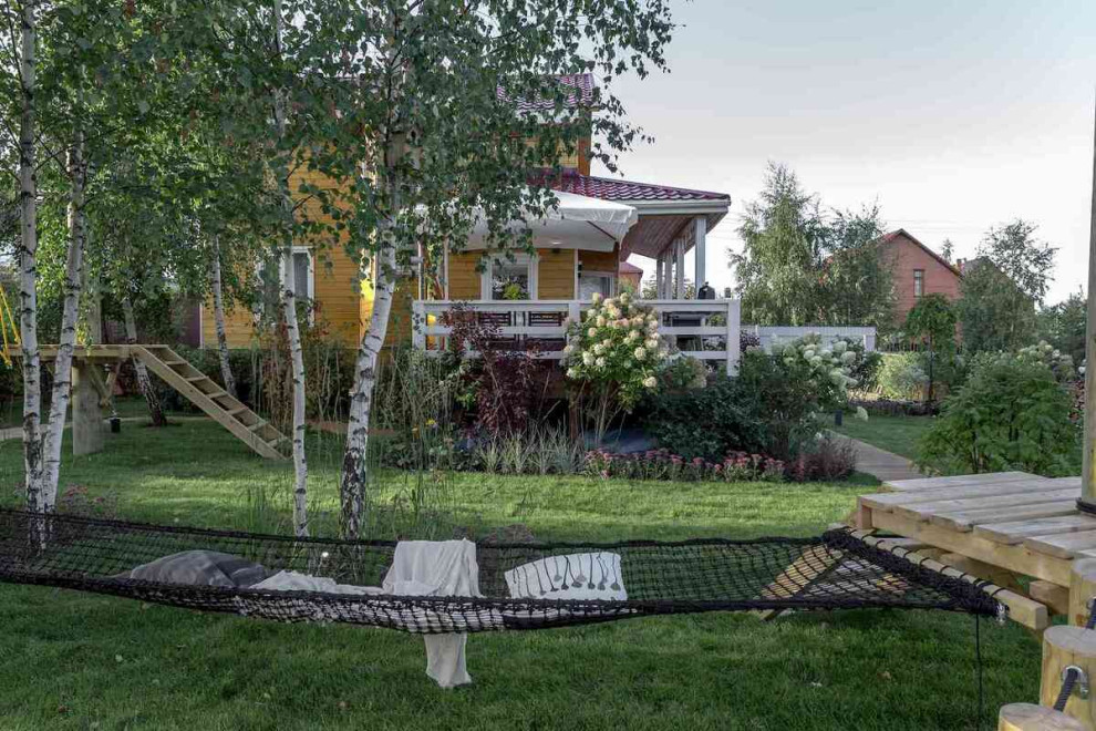 Сад с веревочным парком (Москва - Переделка.ТВ "Дачный ответ")