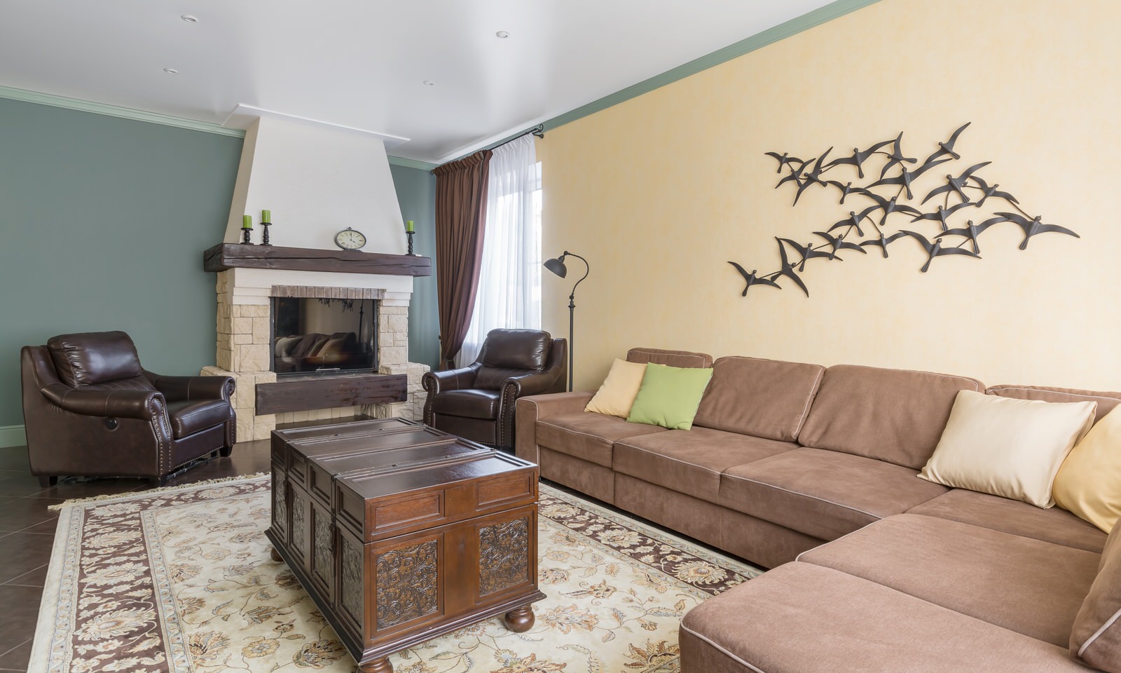 Дом с элементами американского кантри