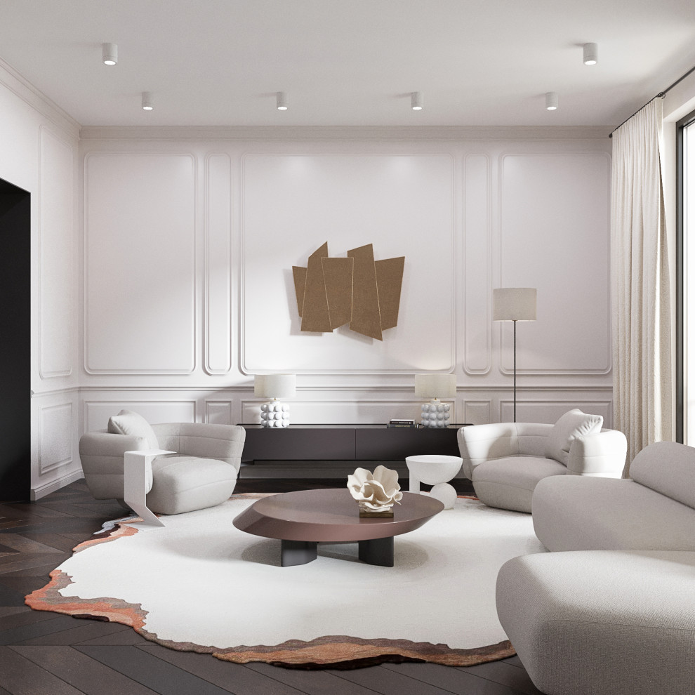 Обложка проекта: Интерьер квартиры в стиле Современная классика.