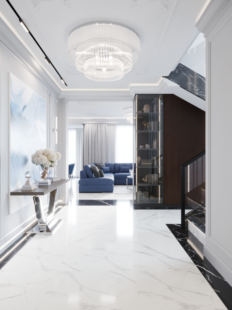 Частный дом // 1 этаж // Дизайн студия Льва Терехова