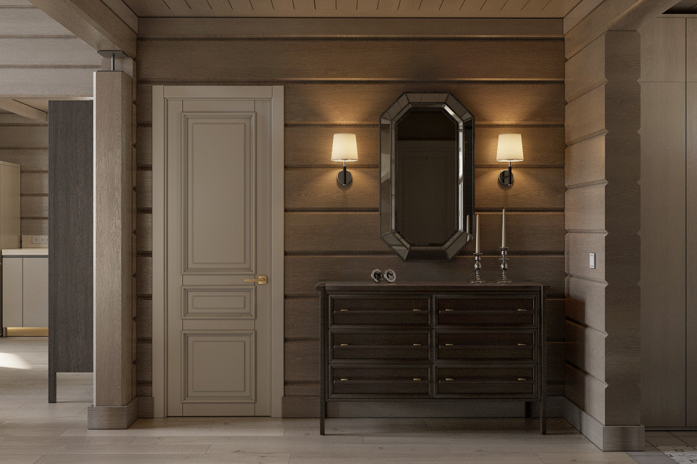 Загородный дом из бруса по проекту Honka