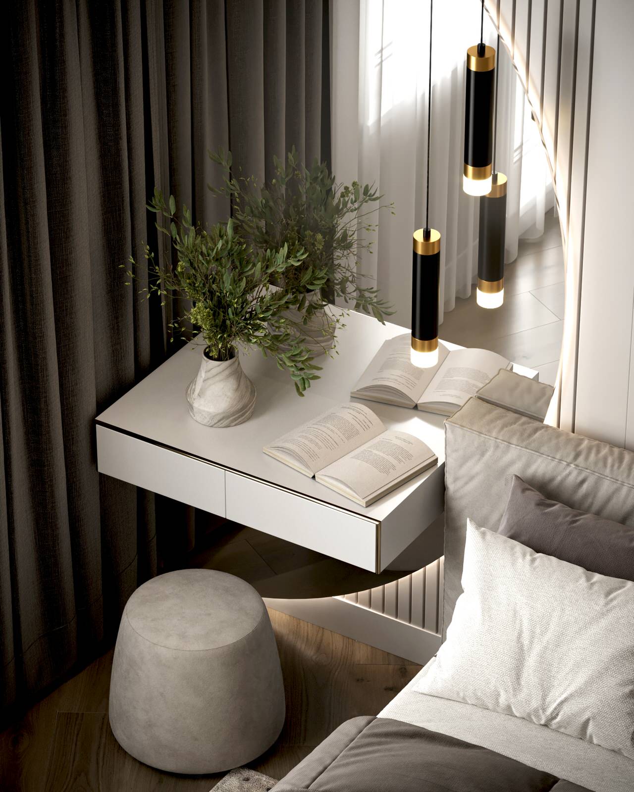 Дизайн-проект квартиры в ЖК Питер