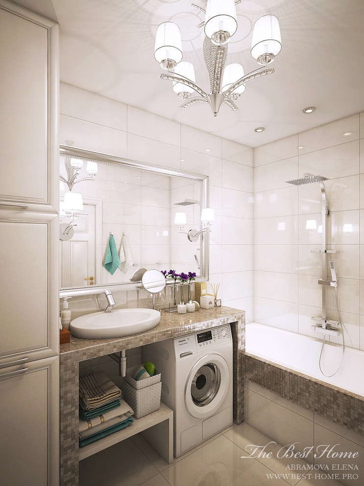 Светлая классика в Пушкине. Трехкомнатная квартира из однокомнатной