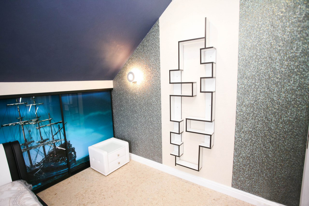 Дрм с мансардой