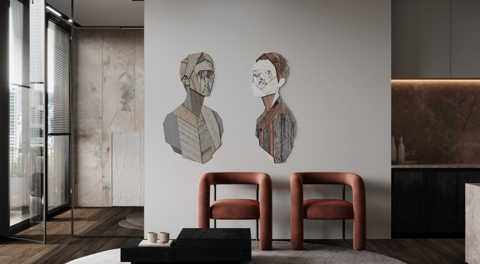 Обложка проекта: Apartment for young couple